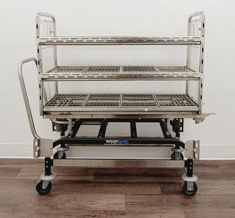 Steris Amsco Atlas 141214-725 3-Tier Sterilization Loading Cart 48" x 21-3/4" Steris Amsco Atlas