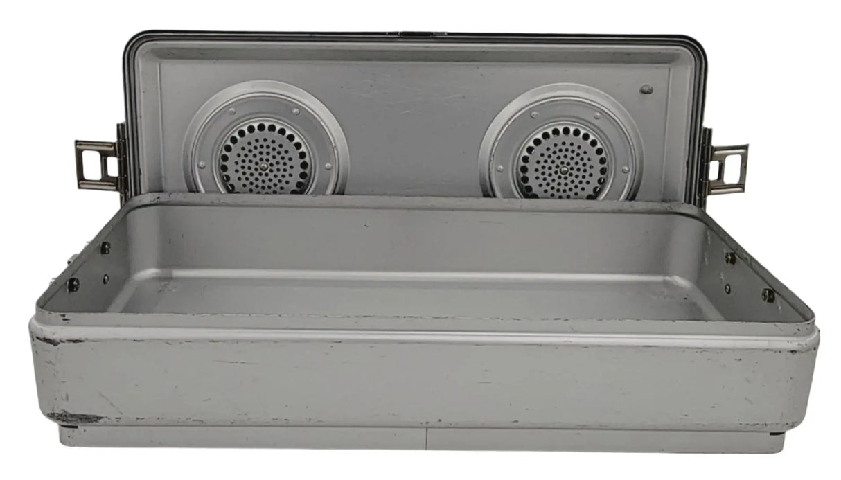 Wagner Steriset w/ ThermoLoc Instrument Sterilization Container 22-1/2" X 5-1/4" Wagner