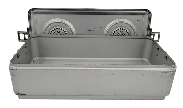 Wagner Steriset w/ ThermoLoc Instrument Sterilization Container 22-1/2" 7" Wagner