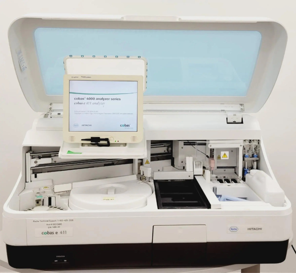 Roche Cobas e411 Chemistry Analyzer - Fully Automated Immunoassay System Roche Cobas
