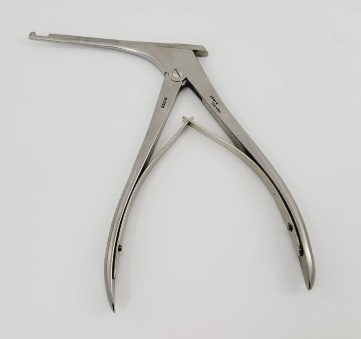 Karl Storz N1950 Kerrison Rongeur Size 0 3.5mm x 3mm Bite Angled 90° 6-1/2" Karl Storz