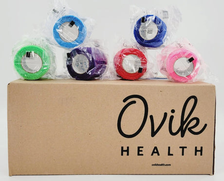 Andover Co-Flex 2" X 5 Yds. Med Latex Cohesive Flexible Bandage Box of 36 Asstd Andover