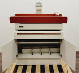 Midmark 640 Pediatric Examination Table 40 Lb. Capacity Scale Cranberry Midmark
