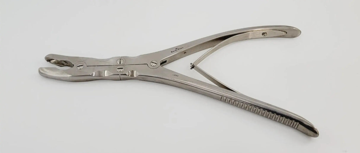 Surgpro LBR8 Leksell Rongeur 6mm x 10mm Curved Orthopedic 9-3/8" Surgpro