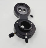 Leica Wild fOb=300mm & fOb=400mm Surgical Microscope Dual Head Bridge 397119 Leica