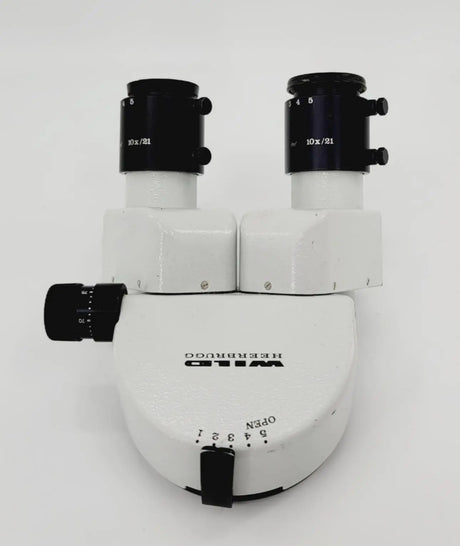 Leica Wild Head Surgical Microscope Part w/10 x 21 Eye Pieces Leica