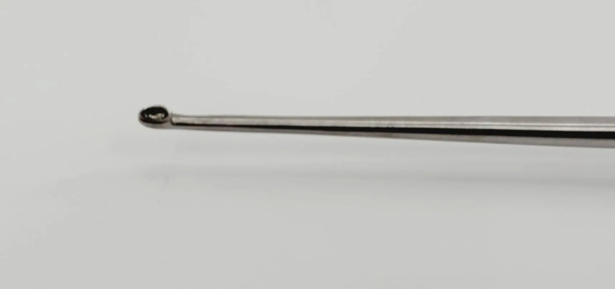 Surgpro U-2175SP Chroma-Line Micro Spinal Curette Straight Size 6/0 Red 9-1/4" Surgapro