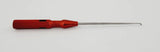 Surgpro U-2190SP Chroma-Line Micro Spinal Curette Angled Size 6/0 Red 9-1/4" Surgpro