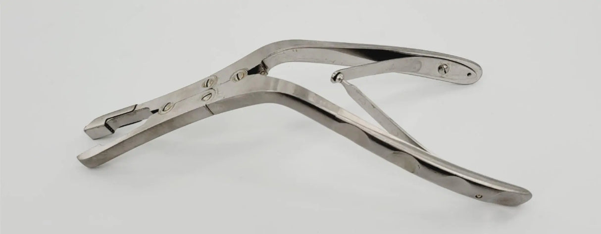 Karl Storz N5346 Wright Rubin Septum Morselizer Forceps Angled w/ Guard 7-1/4" Karl Storz