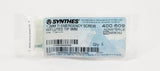 Synthes 400.609 1.2mm TI Emergency Screw w/Fluted Tip 9mm 5 PK Synthes