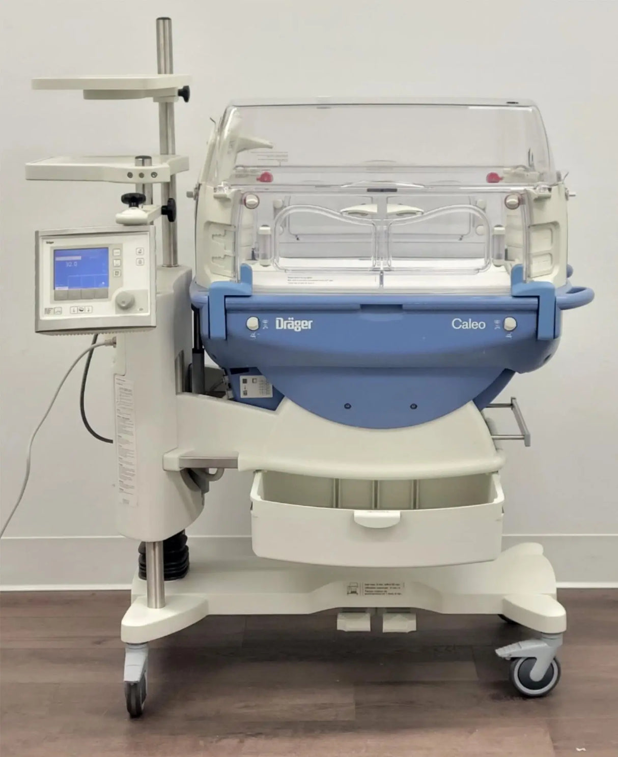 Drager 2M50555-21 Caleo Neonatal Infant Incubator Software Ver 2.11 Certified Drager