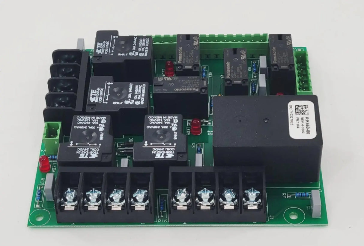 Summit Industries ASSY-K660 Relay Board Assembly from a L177-03 System Cabinet Summit Industries