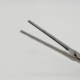 V. Mueller CH6640 Cooley Iliac Clamp Shanks Angled 45° Straight Jaw 8-1/2" V. Mueller