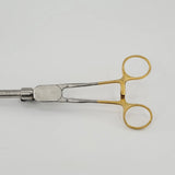 Pilling 131114A Landreneau Pennington Grasping Forceps Straight 10mm Tip 13-1/2" Pilling