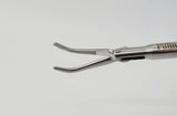 Pilling 211245A Landreneau Lawrence Fine Forceps 45° Curve 15-3/8" Pilling