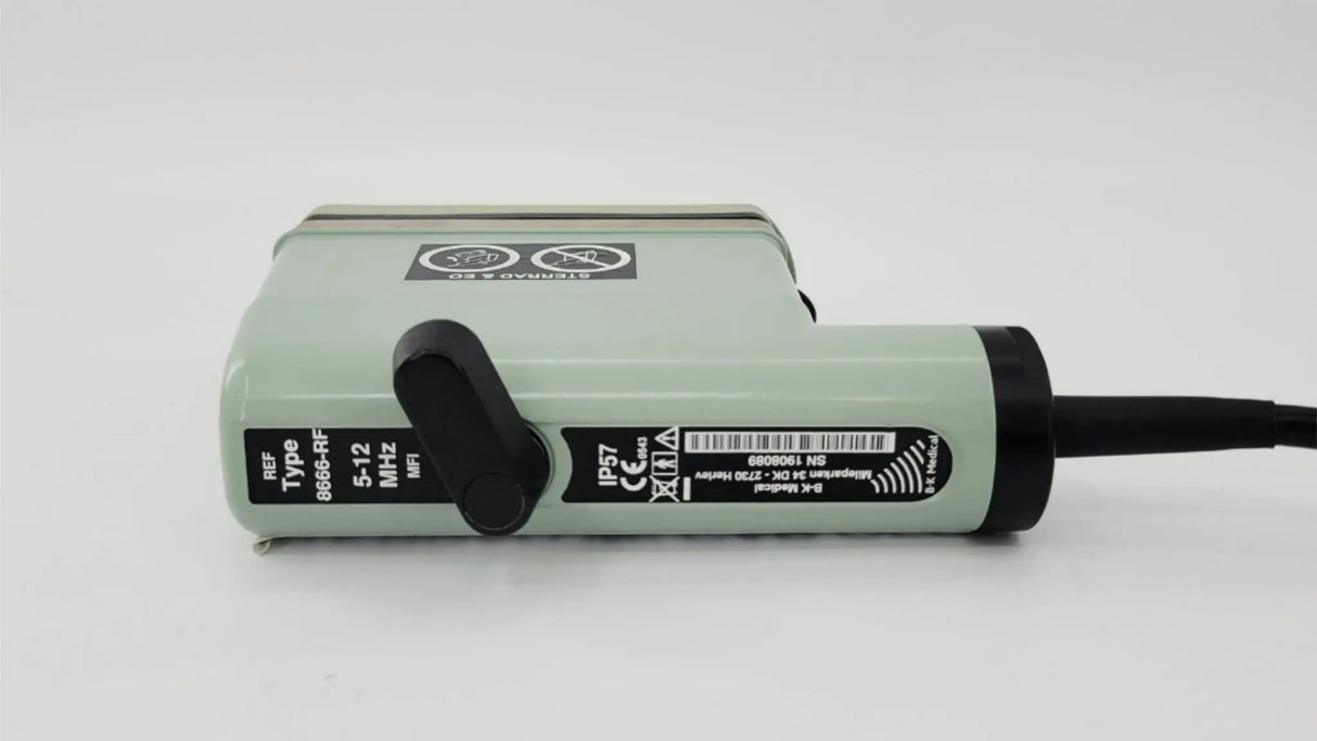 BK Medical 8666-RF 5-12 MHz 4-Way Laparoscopic Ultrasound Transducer w/ Access. BK Medical