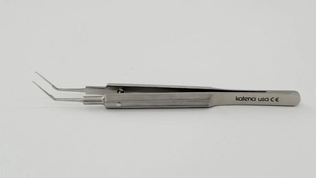 Katena K5-5082 Utrata Forceps Round Handle 11mm Long Shanks Ophthalmology 4" Katena