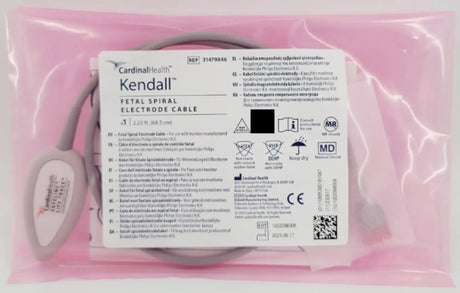 Cardinal Health 31479846 Kendall Fetal Spiral Electrodes Cable 2Ft (EACH) Primis Medical