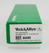 Welch Allyn 60400 Penlight Laryngoscope Handle 2.5V Power uses AA Batteries Welch Allyn