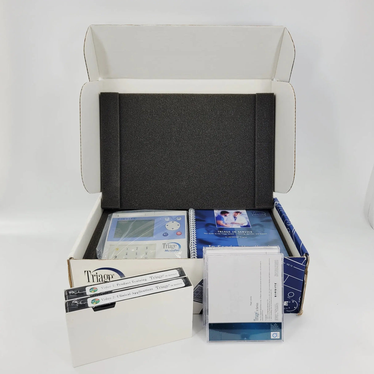 Biosite 25159 Rev C Triage MeterPro BNP POC Test w/ Triage System Guide Set Primis Medical