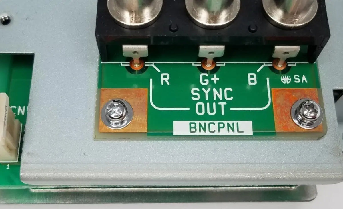 Hitachi BNCPNL In-Out Assembly Board from Hi Vision 5500 Ultrasound Hitachi