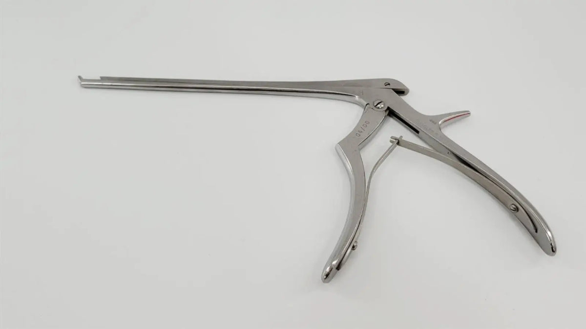 Ruggles R1613 Micro Kerrison Rongeurs Small 40° Up 4mm Bite 10" Ruggles