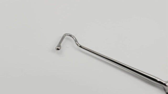 Storz E0586 Jameson Muscle Hook 2mm Bulbous Tip w/ 6mm Flat Portion 5-1/4" New Storz