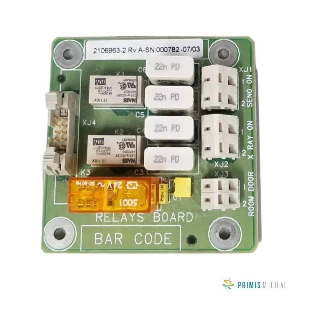 GE 2106963-2 RvA Senographe DMR + Mammography Relays Board GE
