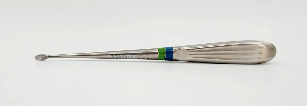 Codman 23-1056 Spinal Fusion Curette Angular # 3 8" Codman