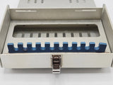 Karl Storz E7419 10 Slot Cannula Tray Sterilization Case 5" x 3" x 2" Karl Storz