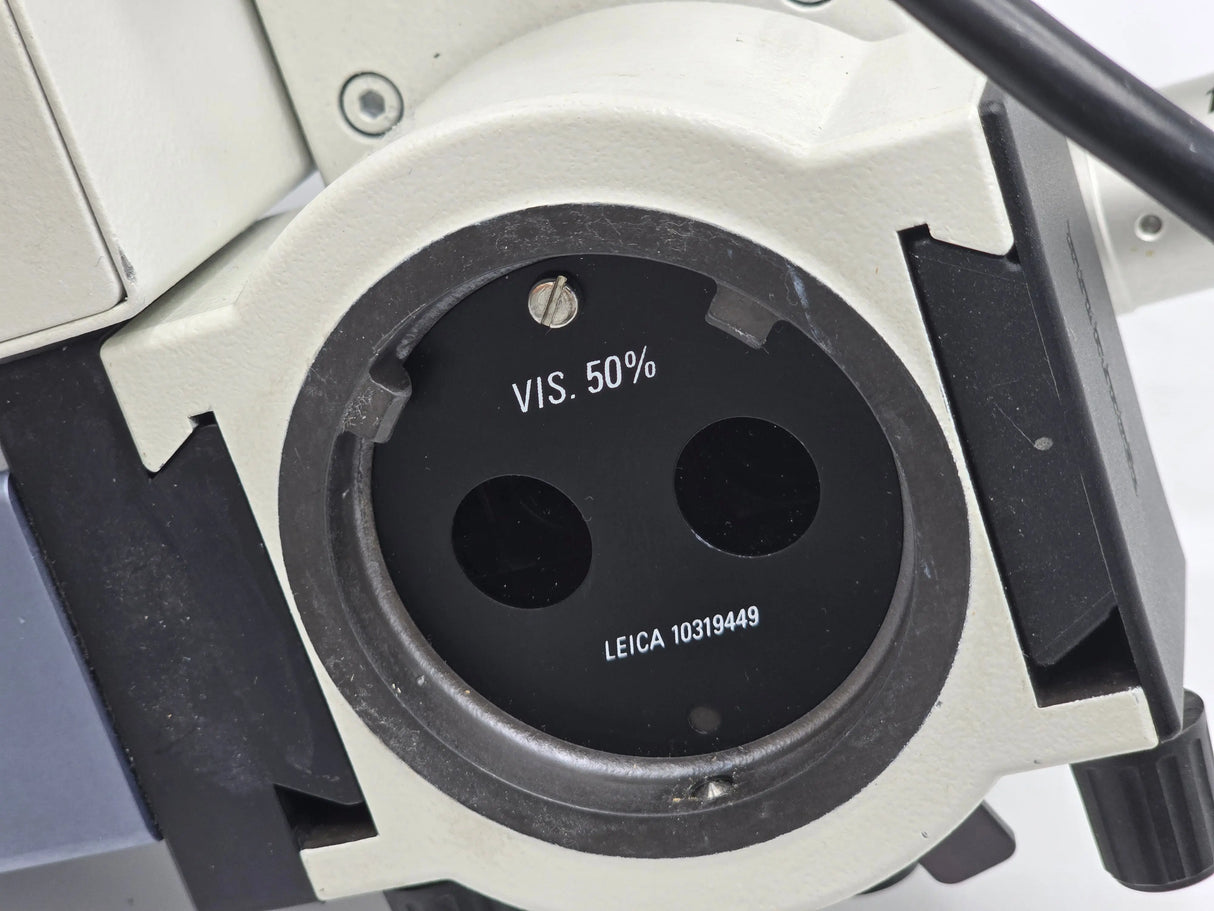 Leica Wild Surgical Microscope Body VIS 50% Beam Splitter 300mm Lens Leica