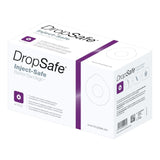 DropSafe 1-3/8" Diameter film & foam round white sterile pre-injection adhesive strip HTL-STREFA