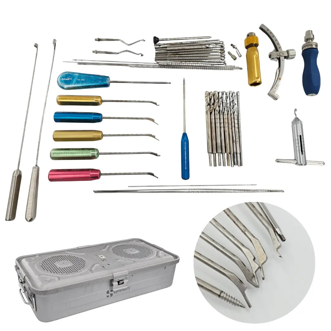 Arthrex ACL Transtibial Instrument Set w/ Reamers Guides & Trays Primis Medical
