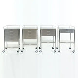 Midcentral Medical MCM-520/521/522/523 Stainless Steel Utility Tables with Drawers Midcentral Medical