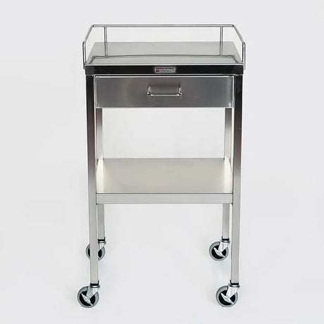 Midcentral Medical MCM-520/521/522/523 Stainless Steel Utility Tables with Drawers Midcentral Medical