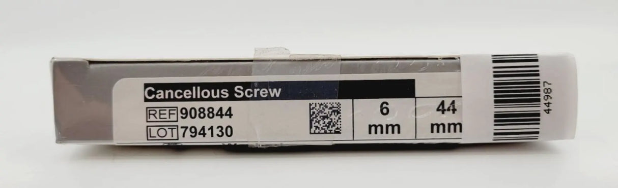 Biomet 908844 Ti-6AI-4V WasherLoc Cancellous Screw 6mm x 44mm Biomet