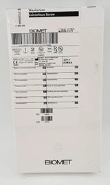 Biomet 908848 Ti-6AI-4V WasherLoc Cancellous Screw 6mm x 48mm Biomet