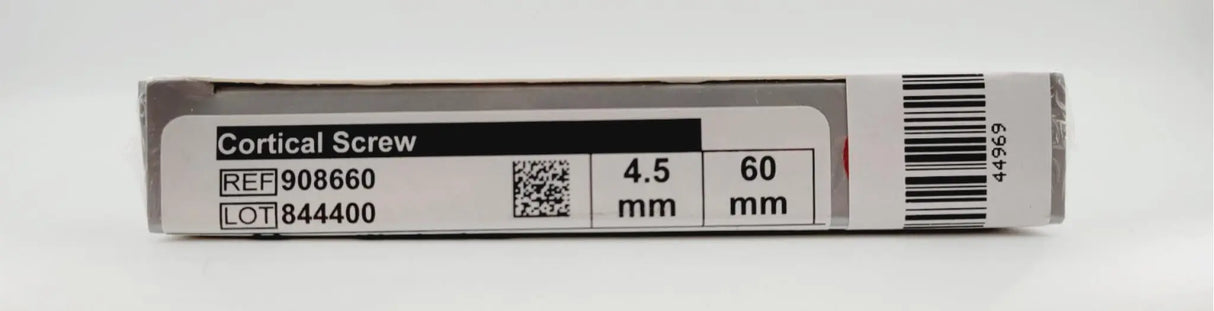 Biomet 908660 Ti-6AI-4V WasherLoc Cortical Screw 4.5mm x 60mm Biomet