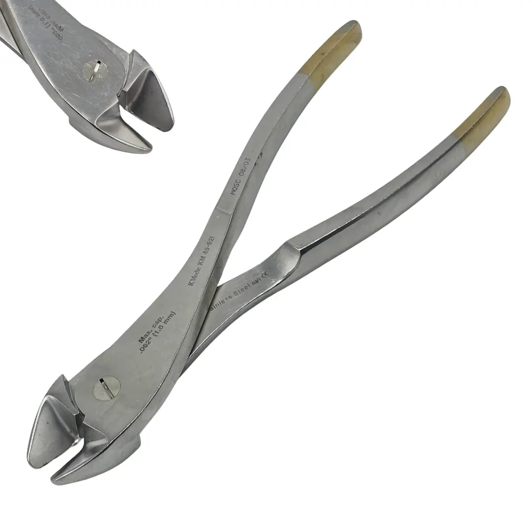 KMedic KM 46-621 Side Cutter Welded Carbide Surgical Wire Pin Cutter KMedic KM