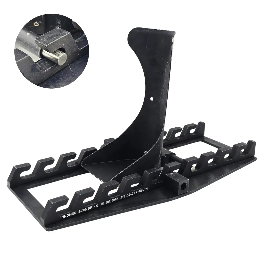 Innomed 2630 Robb Leg Positioner w/ 2630-FP Footpiece 2630-BP Base Innomed