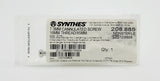 Synthes 208.885 7.3MM CANNULATED SCREW 16MM THREAD/85MM Synthes