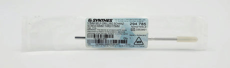 Synthes 294.785 5.0MM SELF-DRILLING SCHANZ SCREW 60MM THRD/175MM Synthes