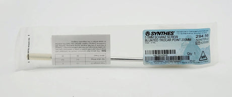 Synthes 294.56 5.0mm Schanz Screw Blunted Trocar Point 200mm Synthes