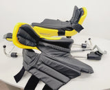Allen Medical Yellowfin Stirrups Left & Right w/ Reusable Pads & Cart Allen Medical