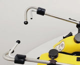 Allen Medical Yellowfin Stirrups Left & Right w/ Reusable Pads & Cart Allen Medical