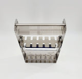 Jarit 250-092 Instrument Rack w/ 12 Slots 2-1/2" x 7" x 10" Stainless Steel Jarit