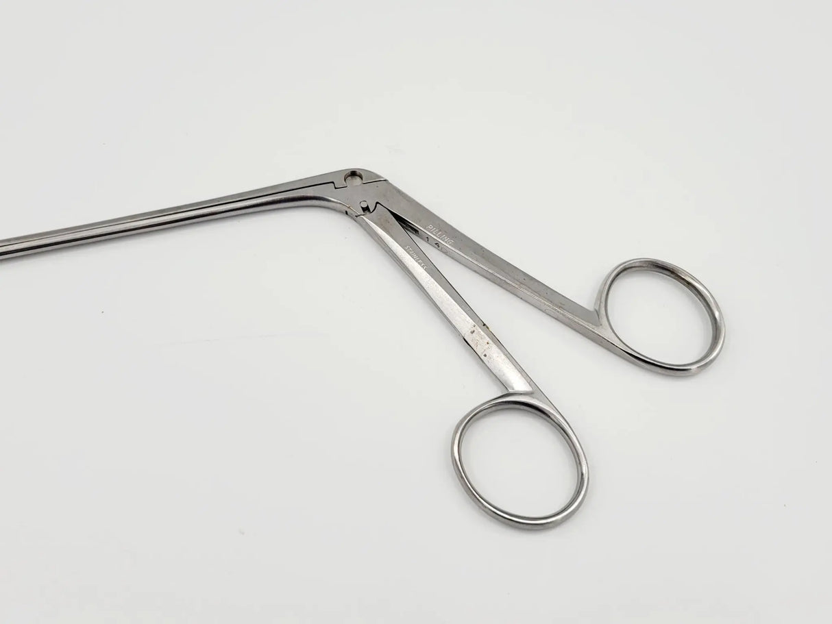 Pilling 50-5100 Jackson Laryngeal Cup Forceps Straight 4mm Cup 13-5/8" Pilling