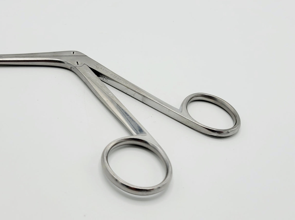 Zimmer 3370 Schlesinger Intervetebral Disk Rongeur Forceps Orthopedic 8-1/2"