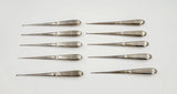 Integra Jarit Oval Cup Curette Set of 10 Jarit