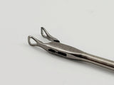 Olympus WT632058 Laryngeal Forceps Straight Serrated Triangular Jaws 12-1/4" Olympus